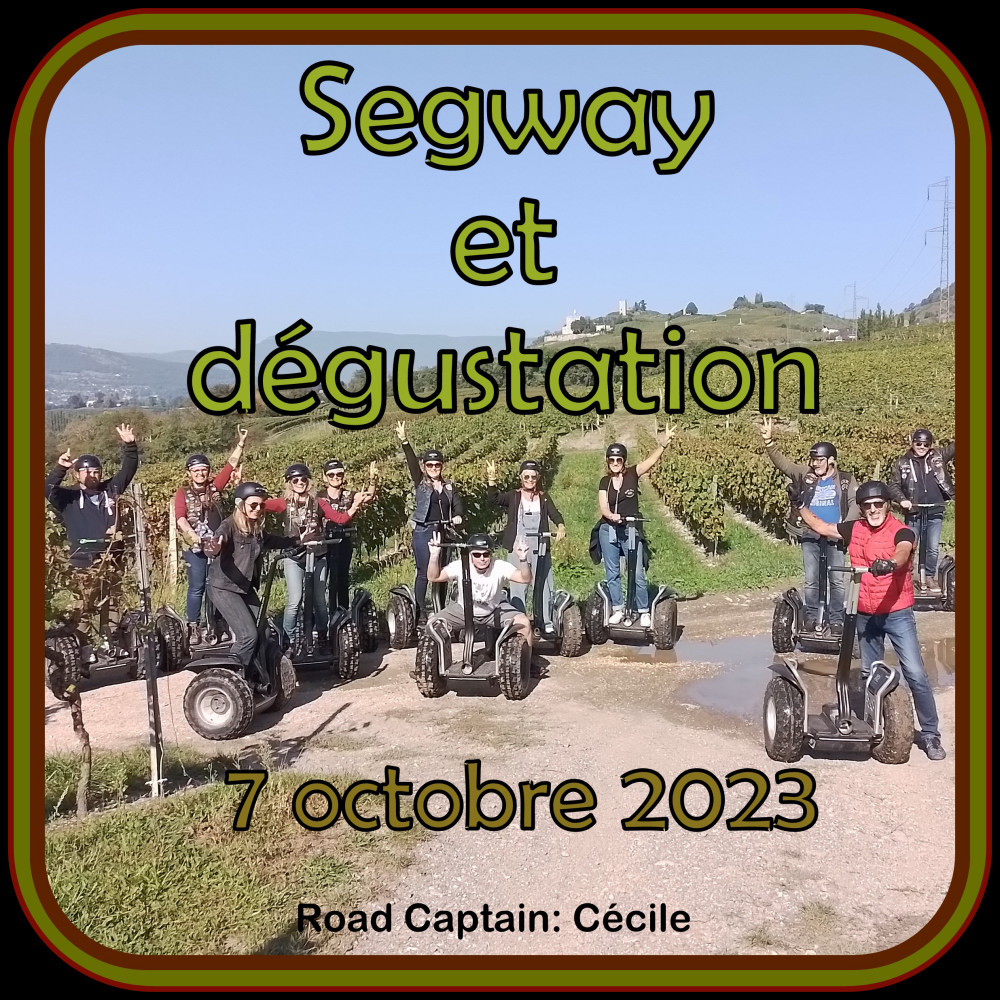 Segway et dégustation